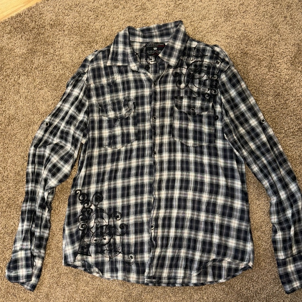 Men’s button down shirt